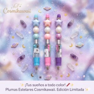 Set Plumas Multicolor Estrella
