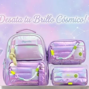 Kit Escolar, Mochila, Lonchera Y Estuchera